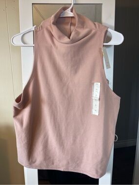 a new day Sleeveless Cowl Neck Tank in Blush Pink